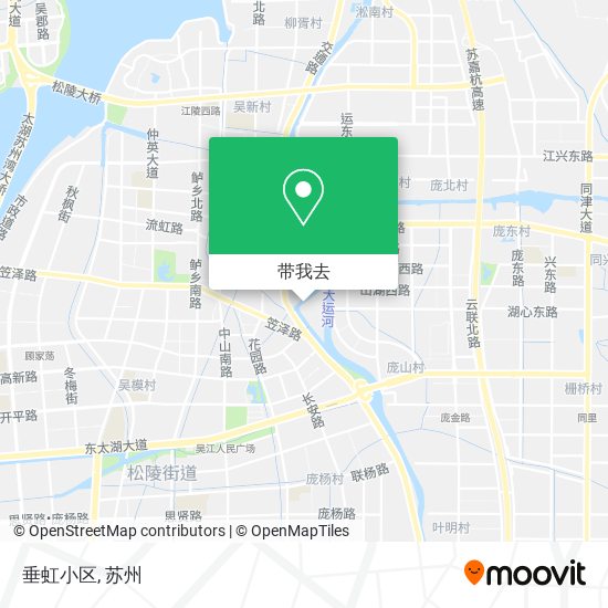 垂虹小区地图