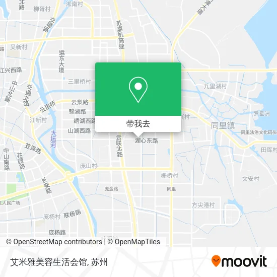 艾米雅美容生活会馆地图
