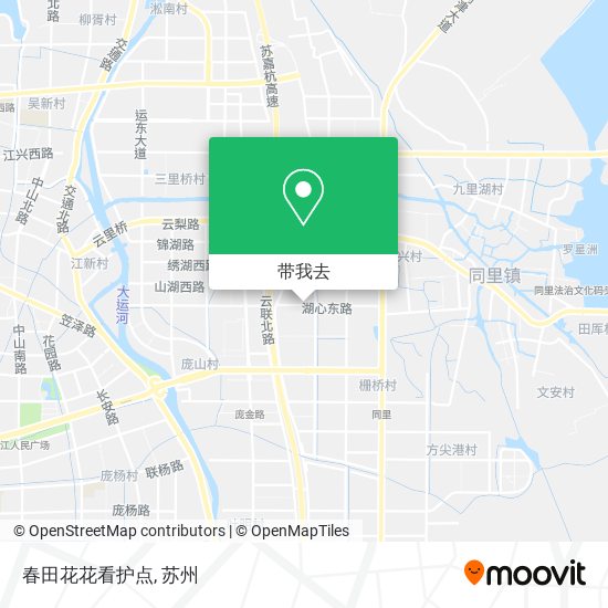 春田花花看护点地图