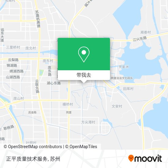 正平质量技术服务地图