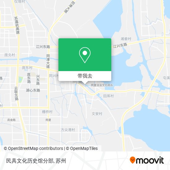 民具文化历史馆分部地图