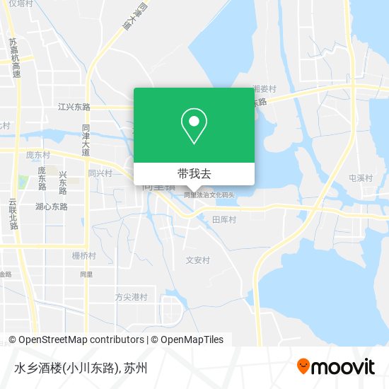 水乡酒楼(小川东路)地图