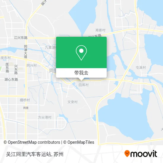 吴江同里汽车客运站地图