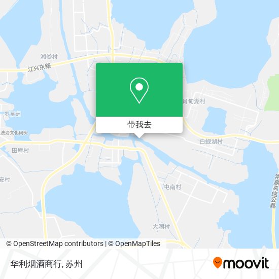 华利烟酒商行地图
