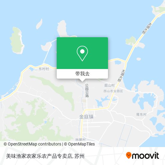 美味渔家农家乐农产品专卖店地图