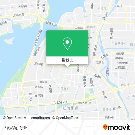 梅景苑地图