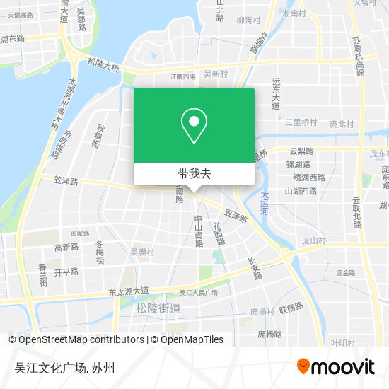 吴江文化广场地图
