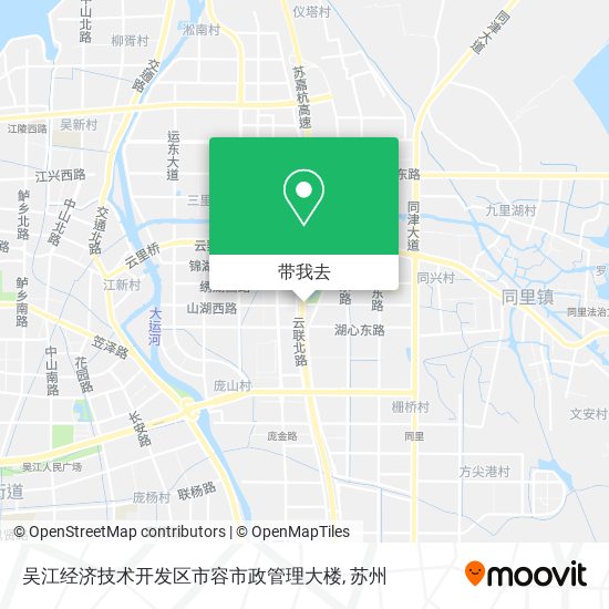 吴江经济技术开发区市容市政管理大楼地图