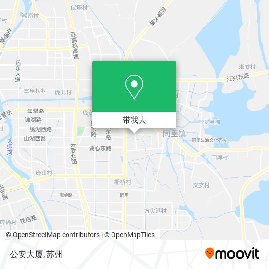公安大厦地图