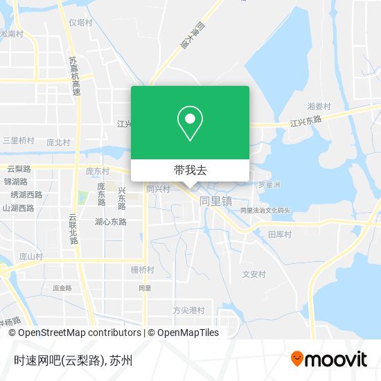 时速网吧(云梨路)地图