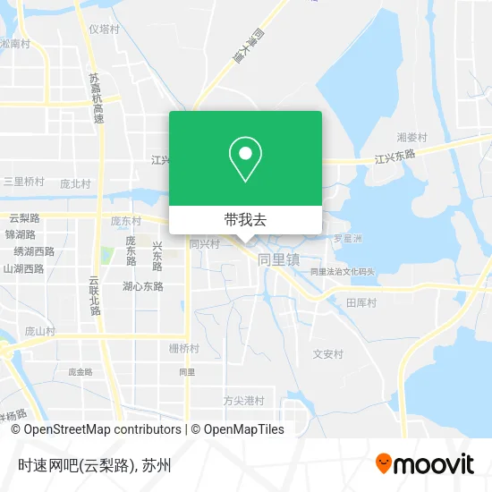 时速网吧(云梨路)地图