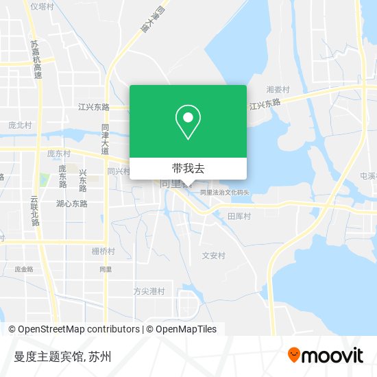曼度主题宾馆地图