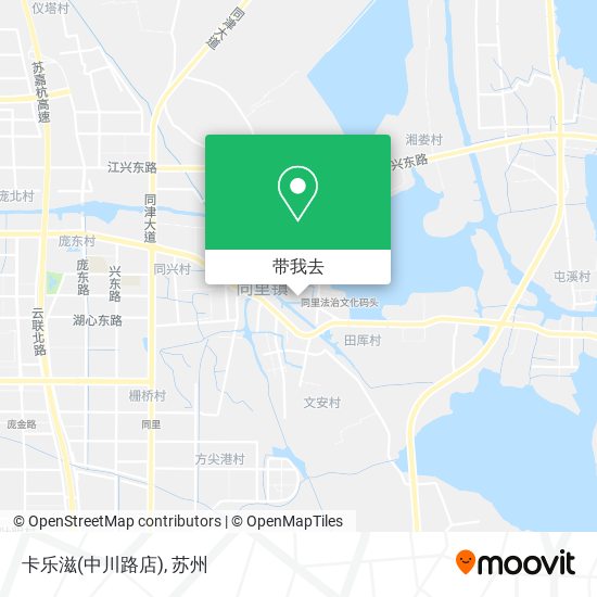 卡乐滋(中川路店)地图