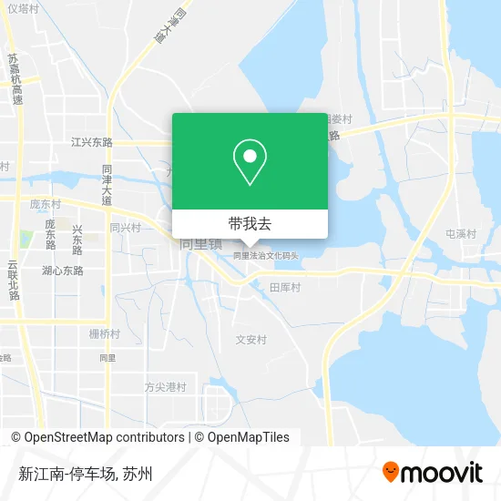 新江南-停车场地图