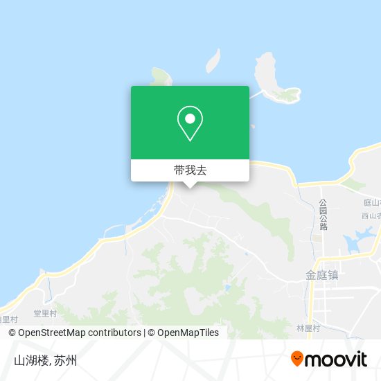 山湖楼地图