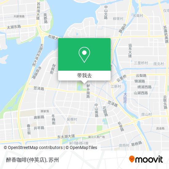 醉香咖啡(仲英店)地图