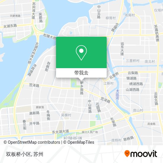 双板桥小区地图