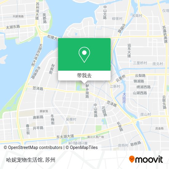 哈妮宠物生活馆地图
