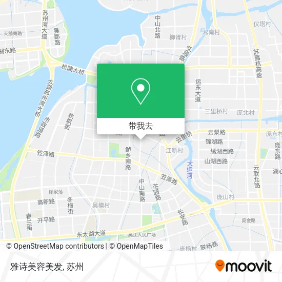 雅诗美容美发地图