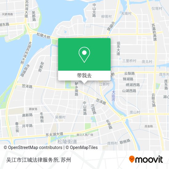 吴江市江城法律服务所地图
