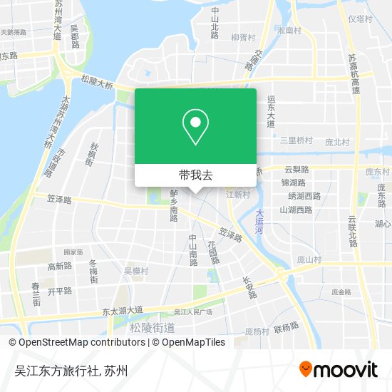 吴江东方旅行社地图