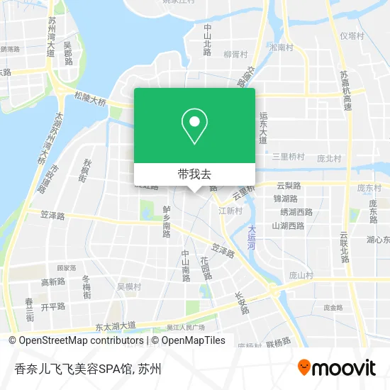 香奈儿飞飞美容SPA馆地图