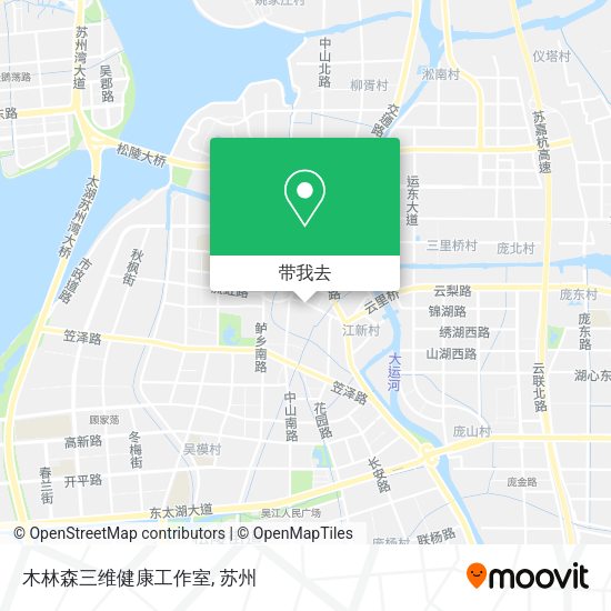 木林森三维健康工作室地图