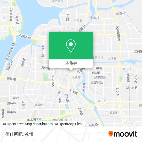 佰仕网吧地图