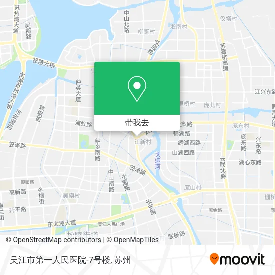 吴江市第一人民医院-7号楼地图