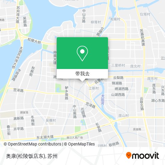 奥康(松陵饭店东)地图
