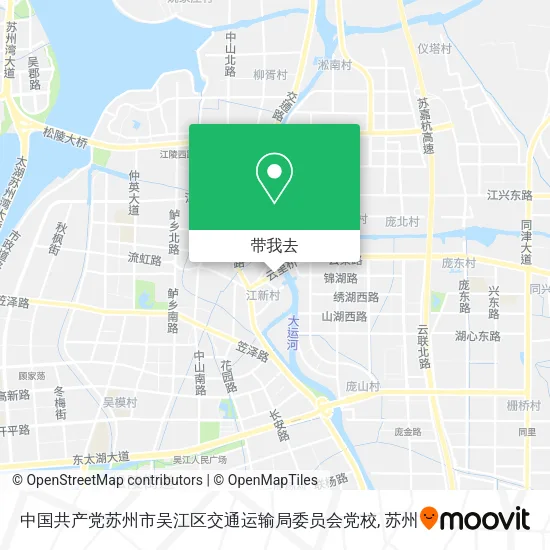 中国共产党苏州市吴江区交通运输局委员会党校地图