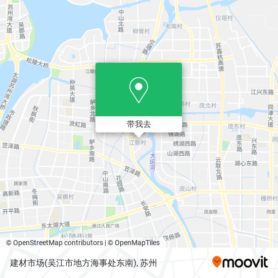 建材市场(吴江市地方海事处东南)地图