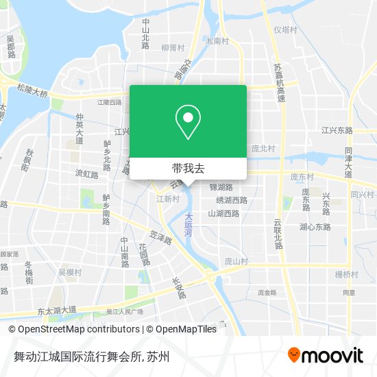 舞动江城国际流行舞会所地图