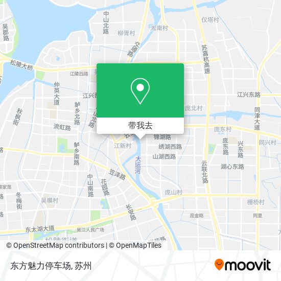 东方魅力停车场地图