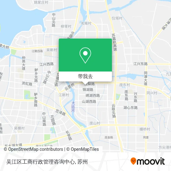 吴江区工商行政管理咨询中心地图