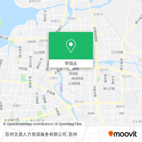 苏州文鼎人力资源服务有限公司地图