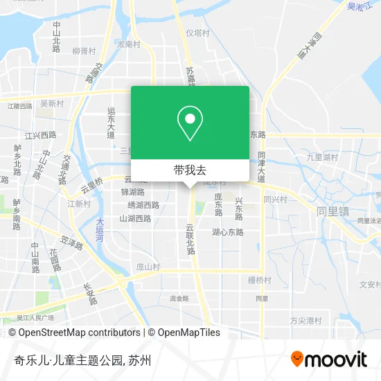 奇乐儿·儿童主题公园地图