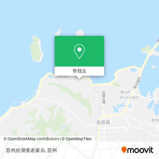 苏州欣湖美农家乐地图