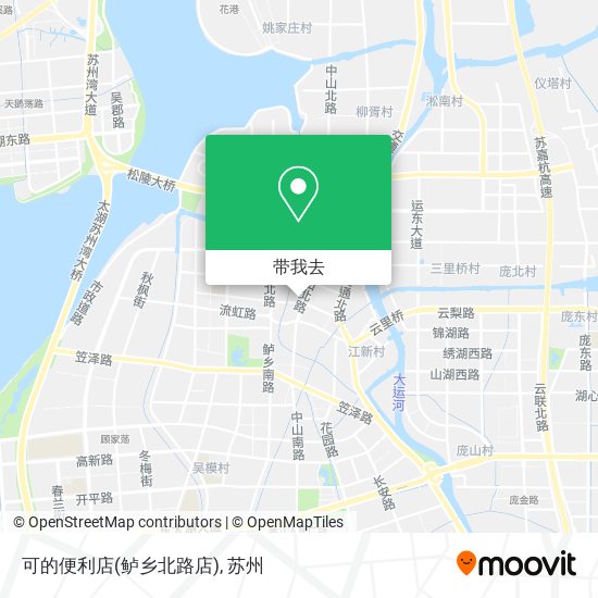 可的便利店(鲈乡北路店)地图