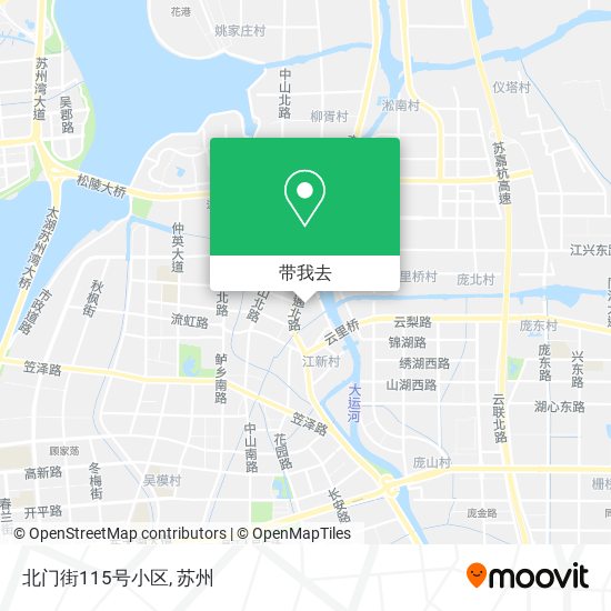 北门街115号小区地图
