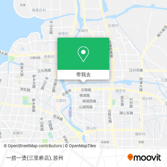 一捞一烫(三里桥店)地图
