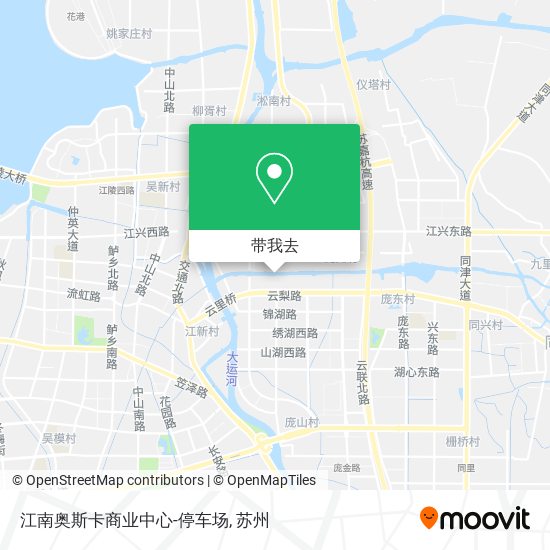江南奥斯卡商业中心-停车场地图