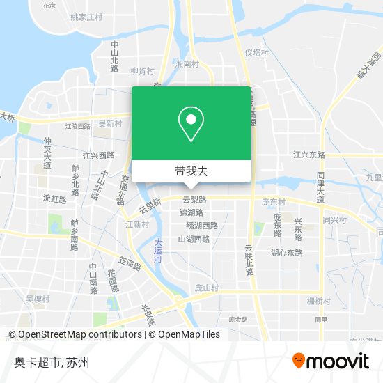 奥卡超市地图