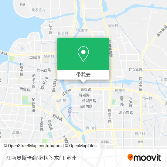 江南奥斯卡商业中心-东门地图