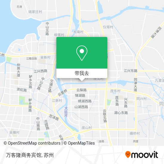 万客隆商务宾馆地图
