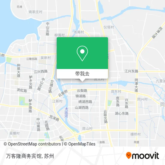 万客隆商务宾馆地图