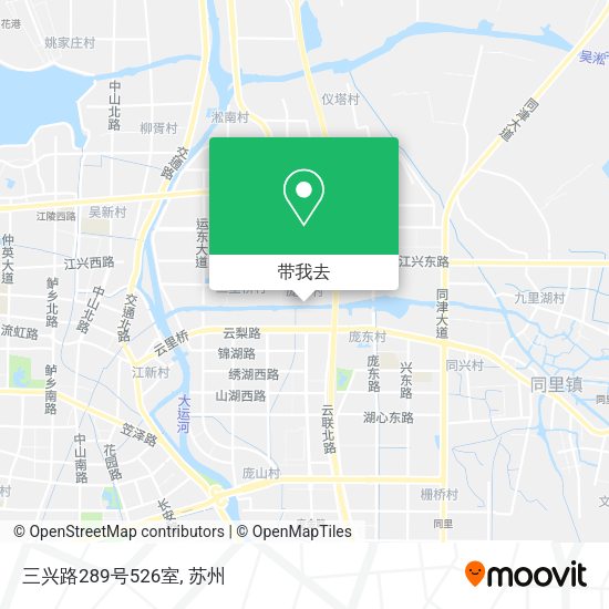 三兴路289号526室地图