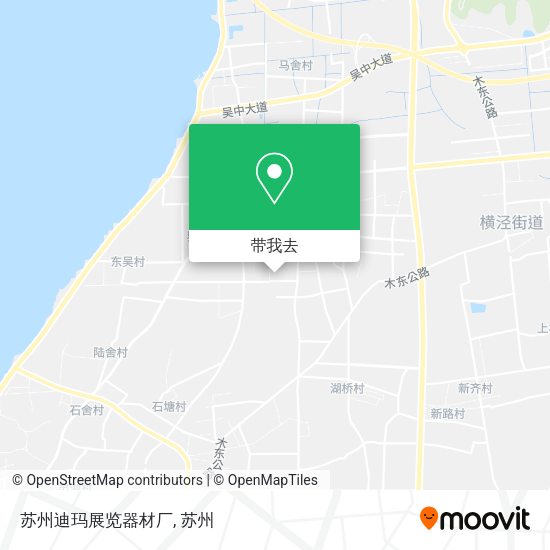 苏州迪玛展览器材厂地图