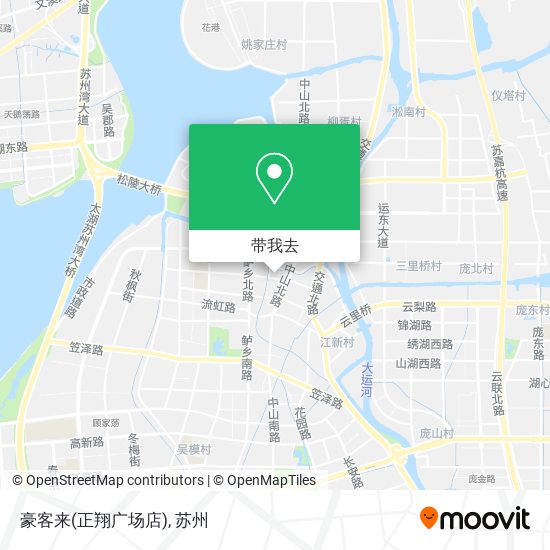 豪客来(正翔广场店)地图