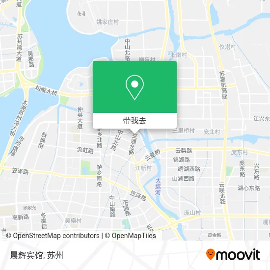 晨辉宾馆地图